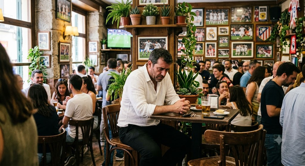 Hombre que no cree en sí mismo